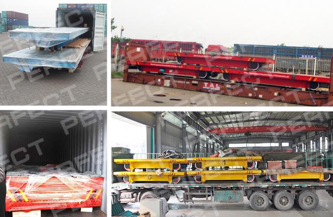 Transfer Bahan Baku Bogie Explosion Proof Warehouse Automated Handling Vehicle