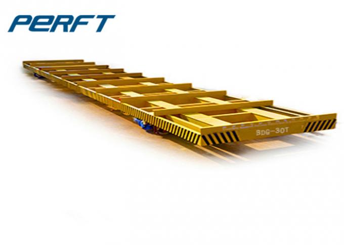 Kabel Reel Power Steel Rail Transfer Cart Abrasive Blast and Paint Fasilitas material handling equipment