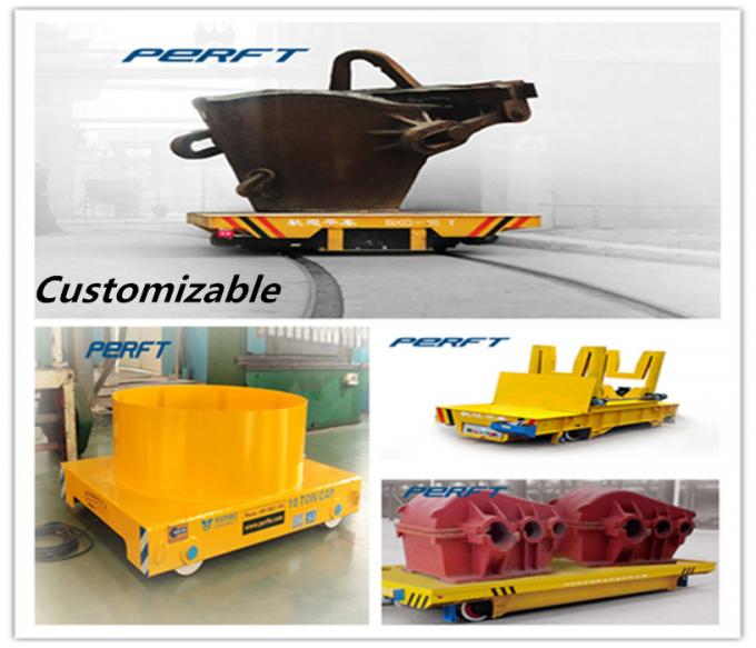 120 ton trolley ladel baja untuk peralatan penanganan material industri baja yang digunakan di gudang