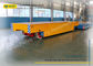Logistics Chemical Plant Motorized Transfer Trolley 80 Ton With Steel Plate
