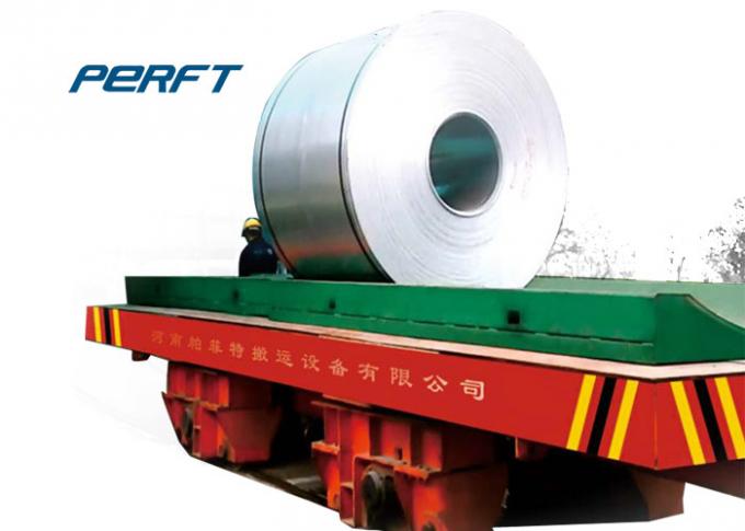 30 ton Heavy Duty Baterai Dioperasikan Coil Transfer Mobil Listrik Transportasi Material